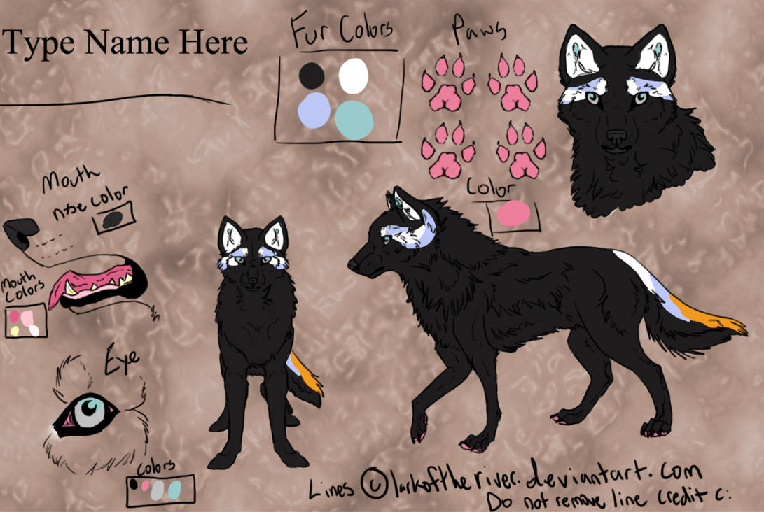 Sharp Wolf Reference Free Wolf Reference Sheet Lines by ordinaryredtail on DeviantArt