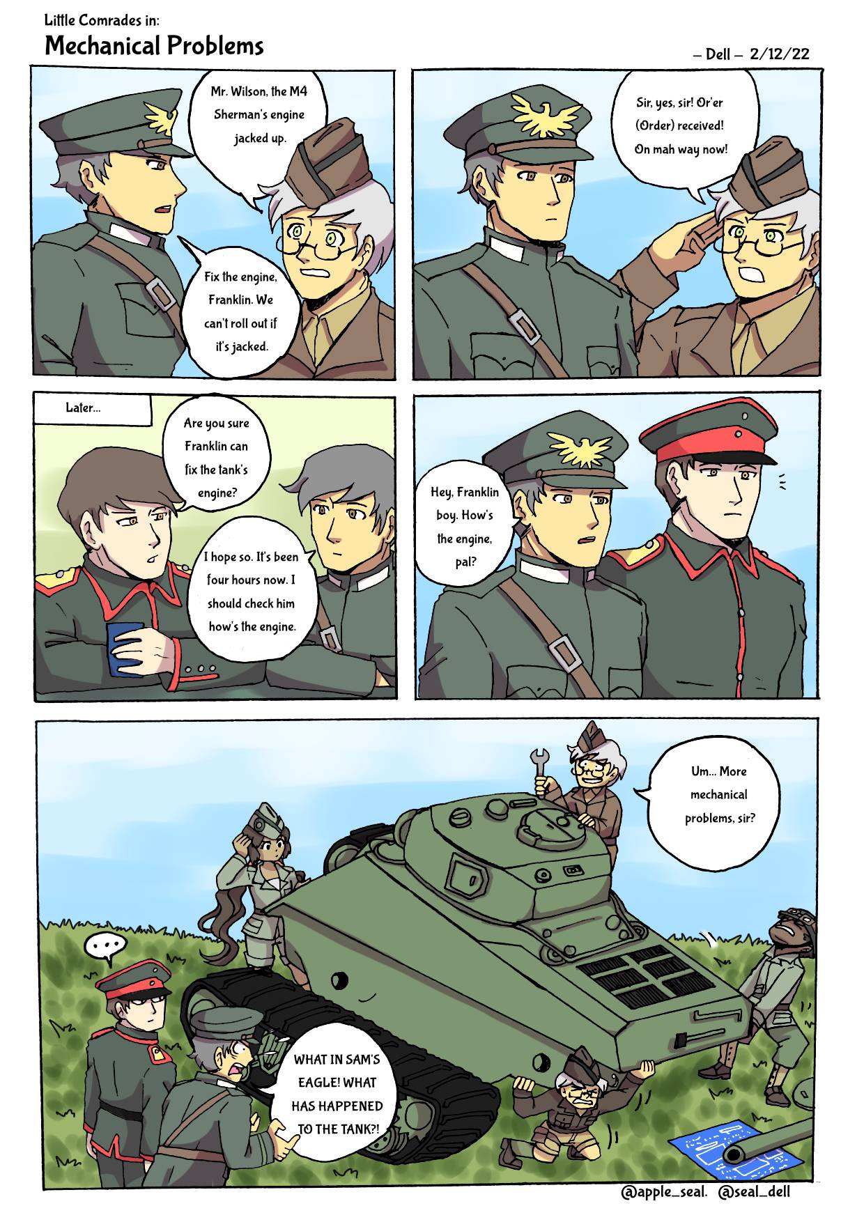 Little Comrades in: Mechanical Problems by Dellfie2002 on DeviantArt