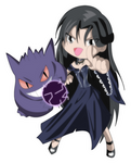 Pandora and Gengar by The-Last-Silver-Moon