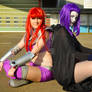 Raven and Starfire