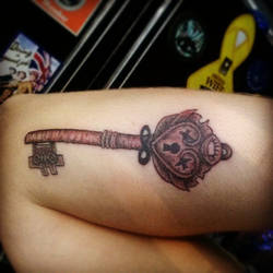 Skeleton Key Tattoo