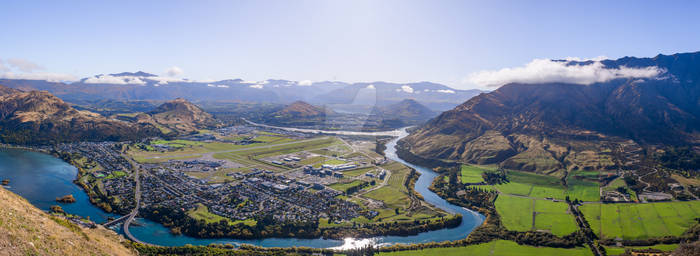 The Airport of Queenstown, New Zealand