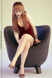 Elena in chair