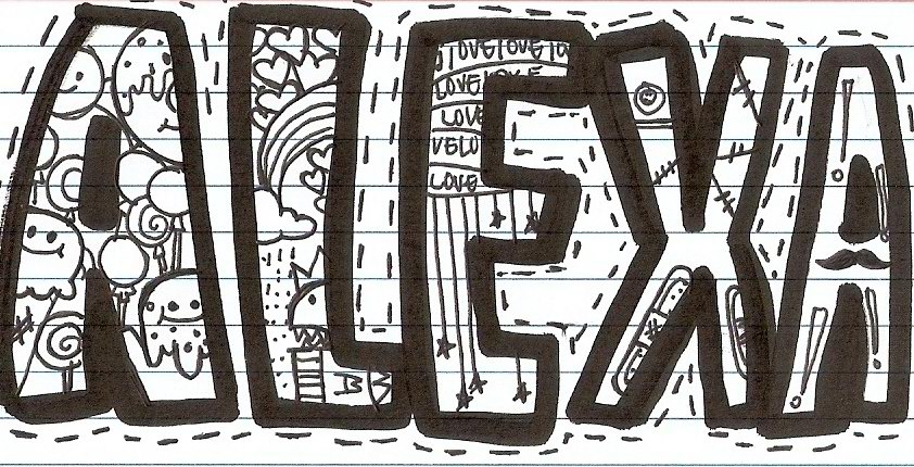 Alexa Doodle by bonjourcharlesg on DeviantArt