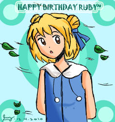 happy late birthday ruby