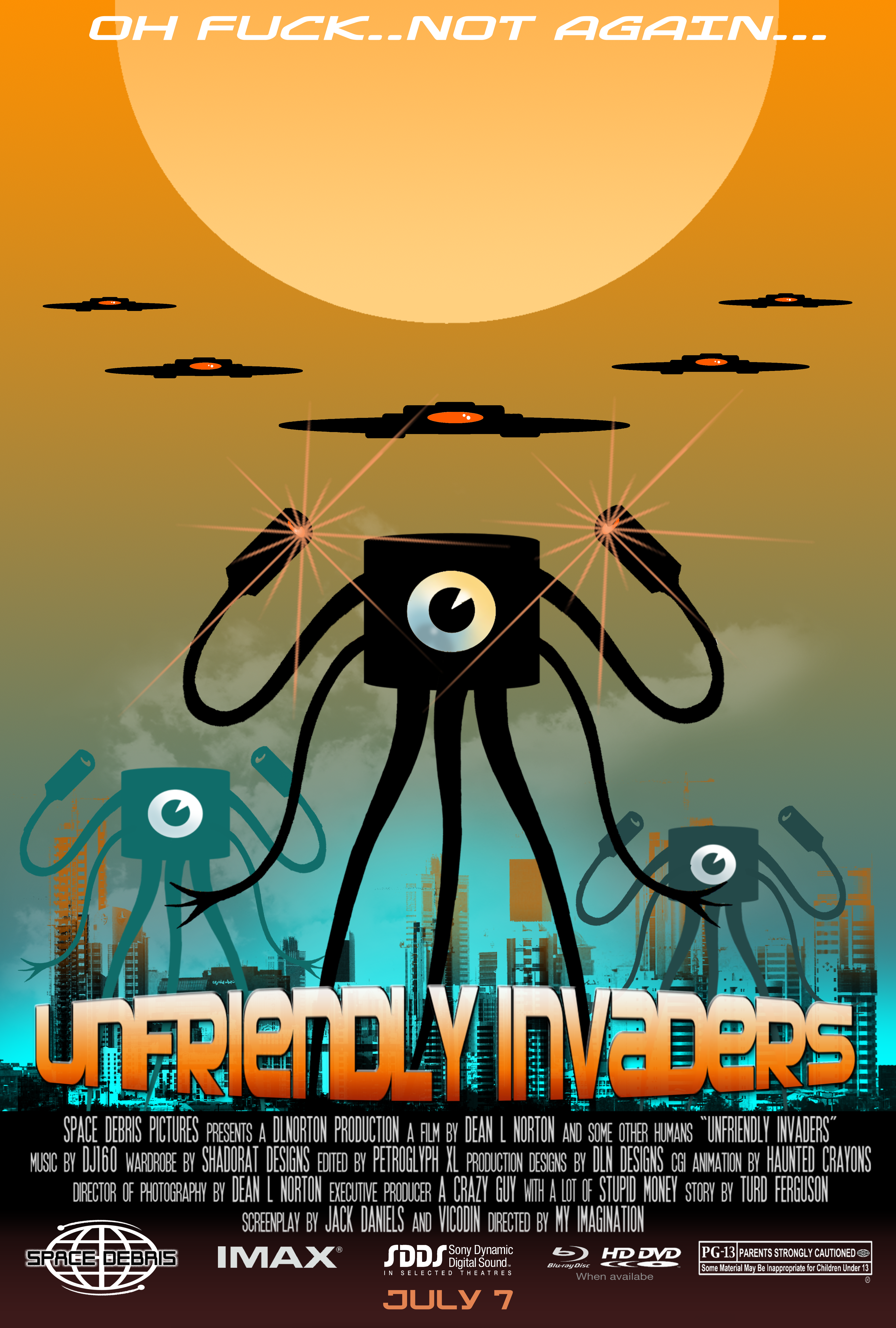 Unfriendly Invaders_One Sheet