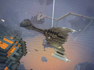 Klingon D7 In The Nether