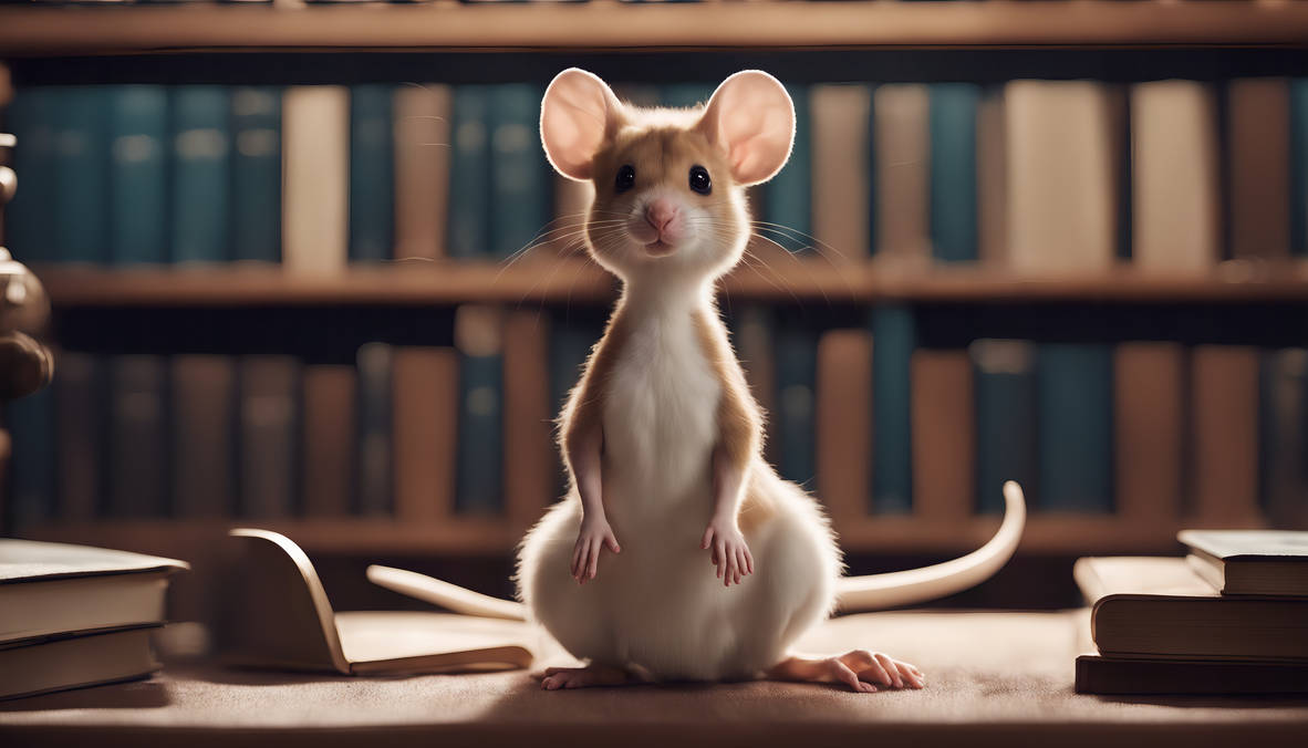 Library Mouse Characters A Library Mouse by YiffyRodentia on DeviantArt