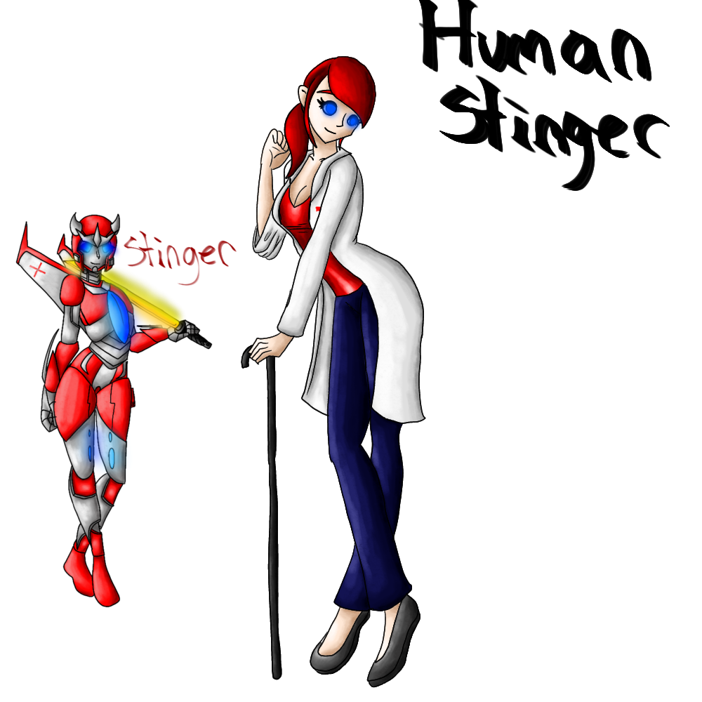Stinger human by stingercyberwolf on DeviantArt