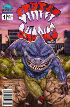 Street Sharks ComicBook Cover