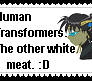 Human Transformers Stamp
