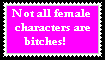 Female Character Stamp