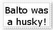 Balto Stamp