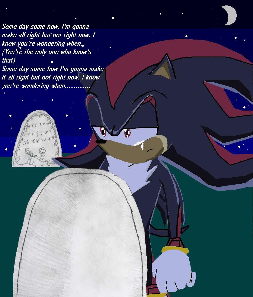 EDIT: Shadow at marias grave