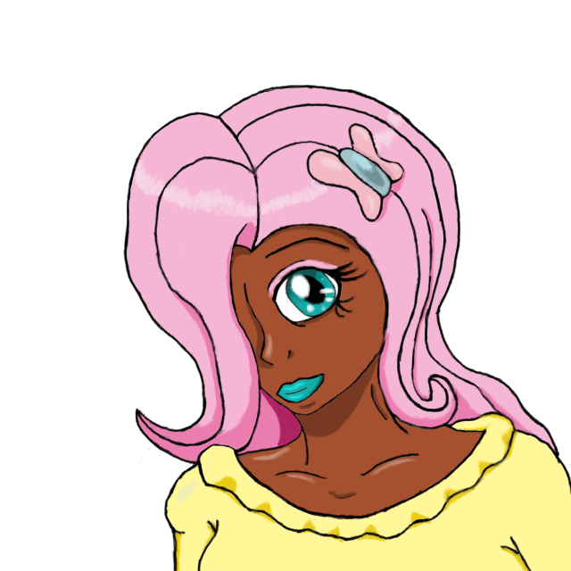 Human! Fluttershy