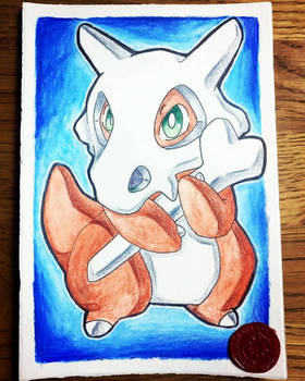 Cubone Drawing 