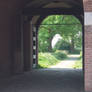 gate of the fortress to leave the city