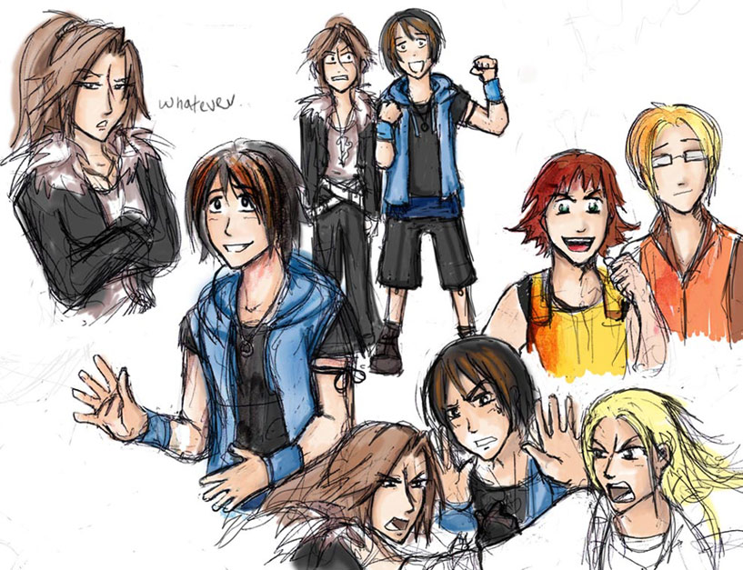 Genderbend Final Fantasy 8 pt1