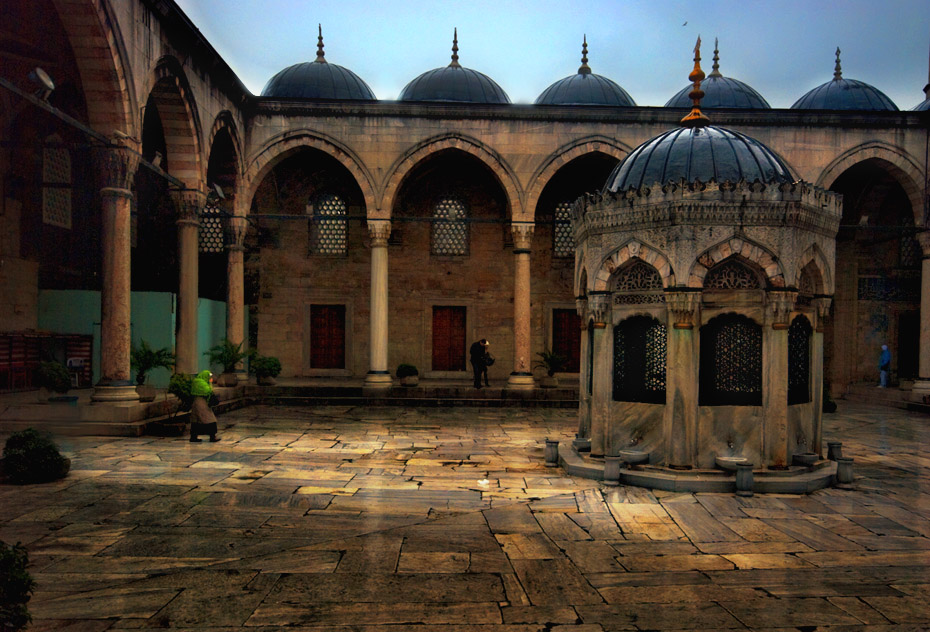 mosque yard