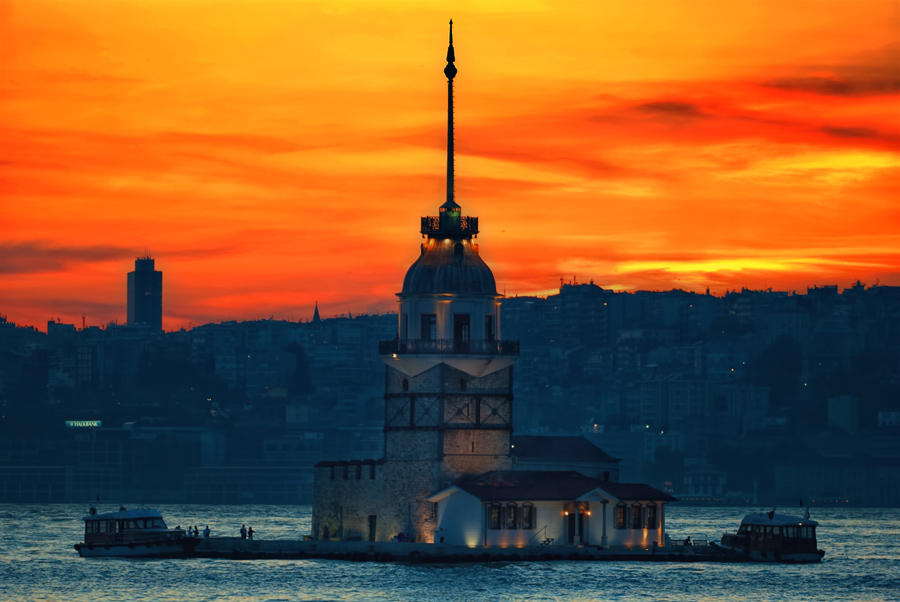 maiden's tower....