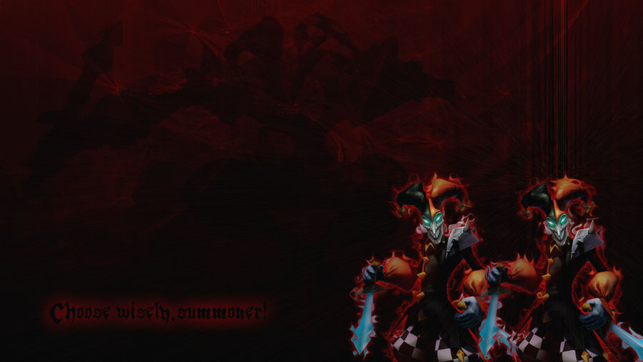Shaco The Demon Jester Wallpaper by sakeee32 on DeviantArt