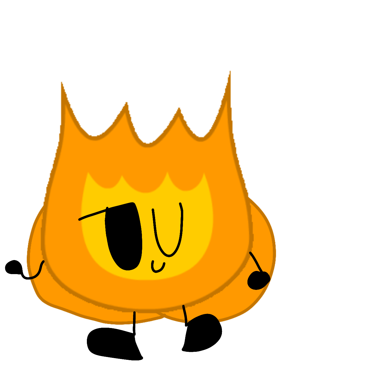 Firey Fat (bfdi/bfb) Firey thicc by 2000windowshakejoj on DeviantArt