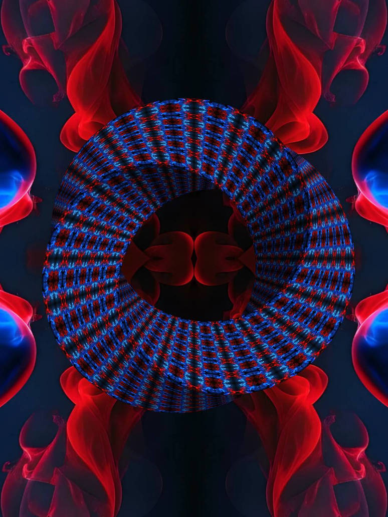 Red Blue smoke infinity by FrederickShultz on DeviantArt