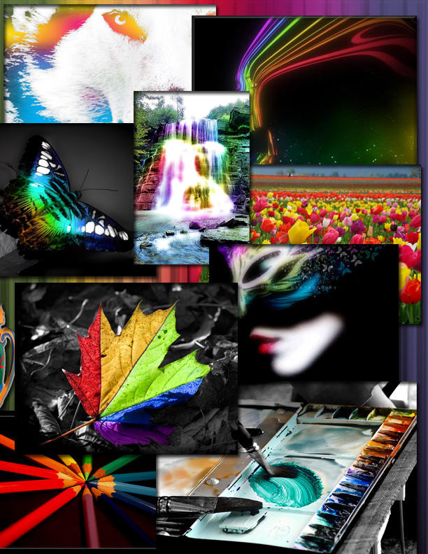 Collage of Colors by F-ve on DeviantArt