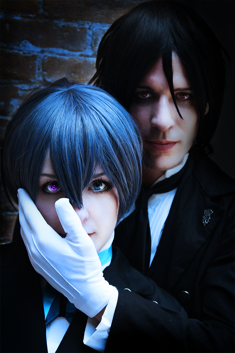 Ciel and Sebastian Cosplay