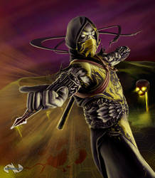 Mortal Kombat Scorpion Concept