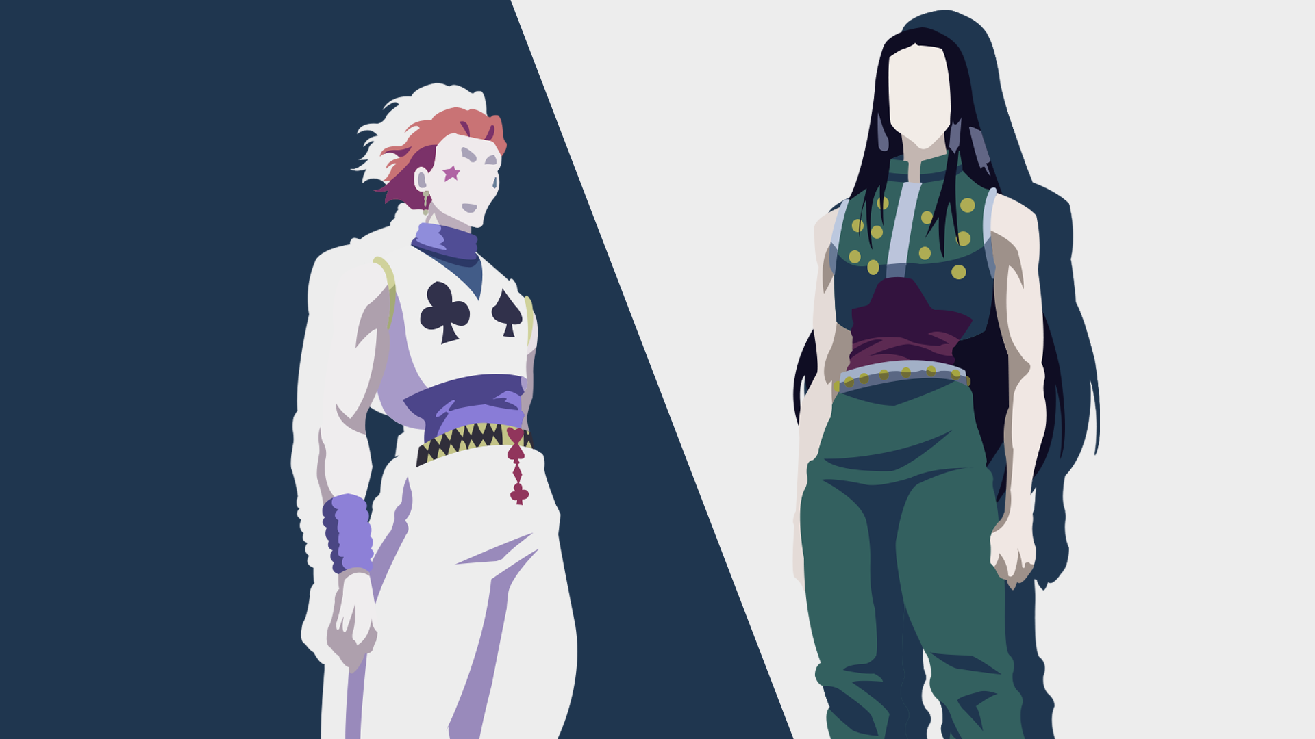 Illumi And Hissoka Hunter X Hunter By Zunxxx On Deviantart