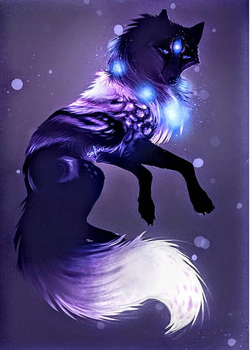 Galaxy wolf! by SailorLunaWolt on DeviantArt