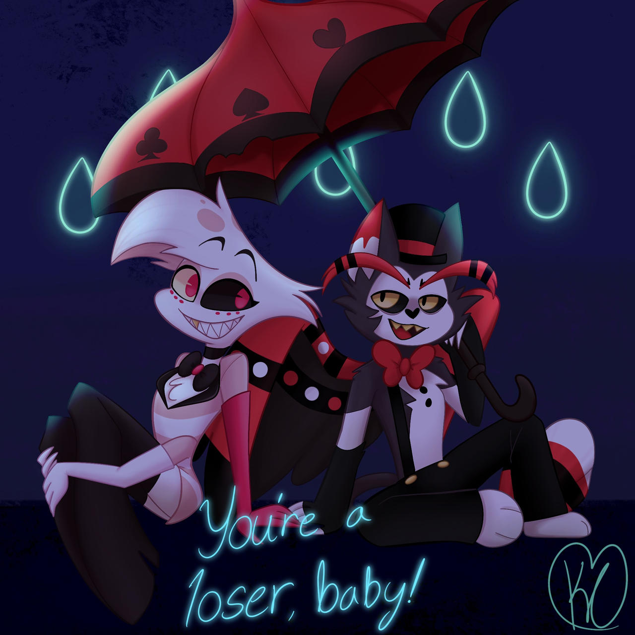 Loser Baby Lyrics Hazbin Hotel Husk And Angel Dust Song