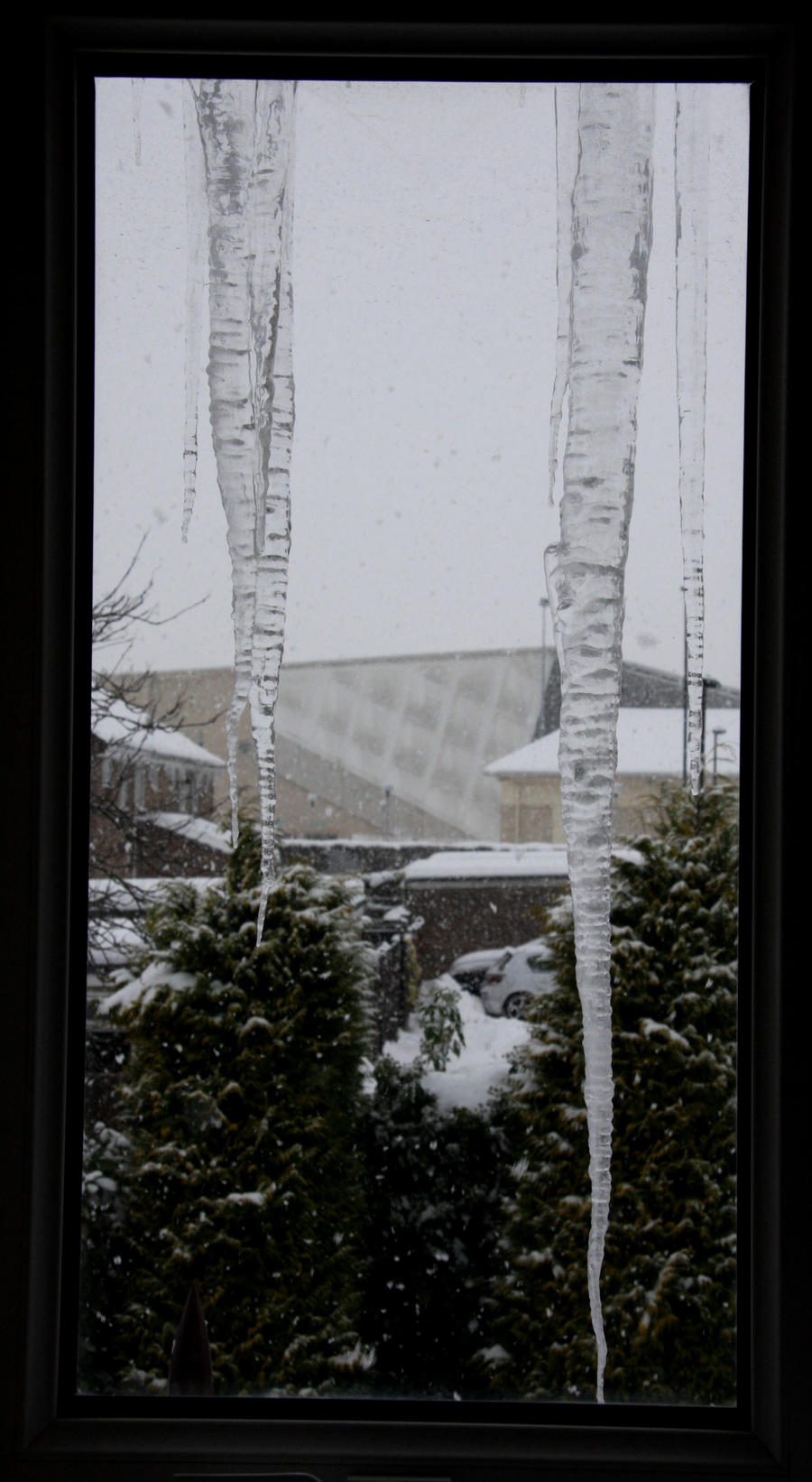 framed icicles