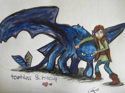 Toothless and Hiccup