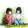 Spirited Away - Chihiro + Haku