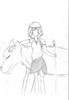 Princess Mononoke sketch