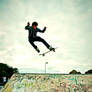 skateboarding: fly