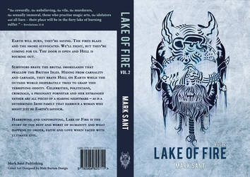 Lake Of Fire - Volume Two. Book Cover Design