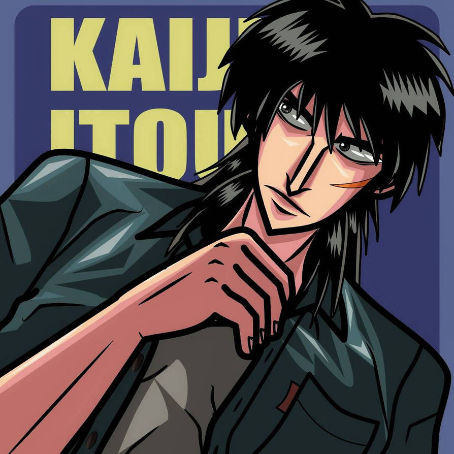 Kayji My Kaiji fanart drawing, 30/Sep/2023 by makimogpfb on DeviantArt