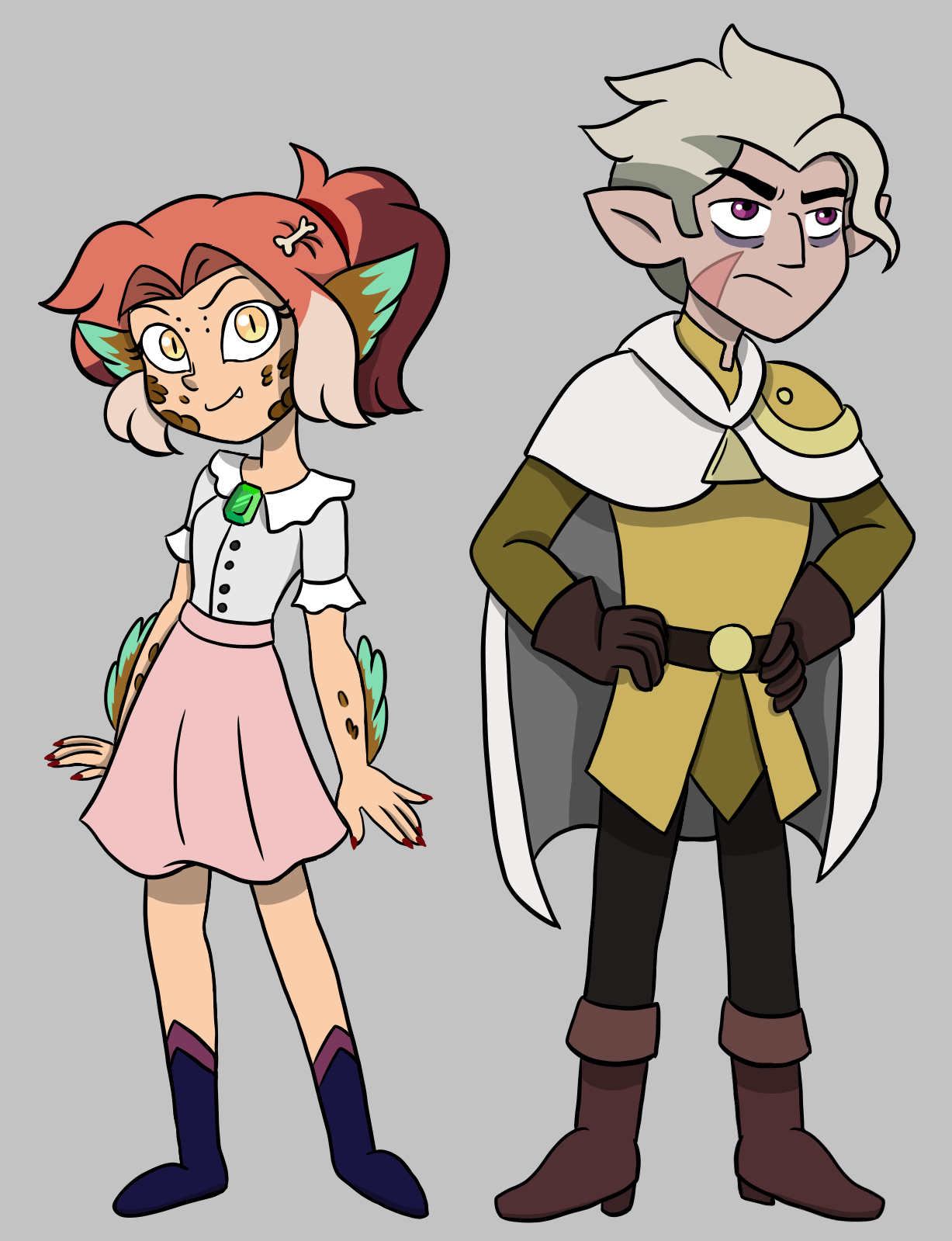 TOH OC Hunter and Tempest by on DeviantArt