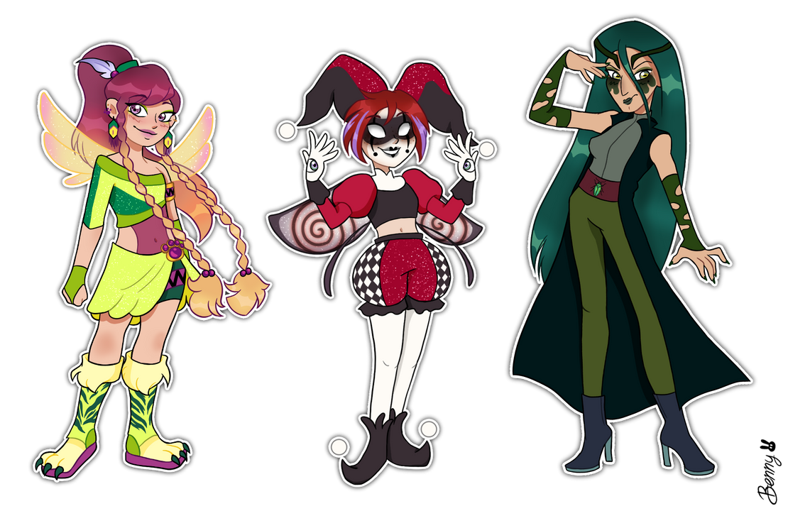 Winx Roxy Transformations Winx Redesigns: Roxy Mirta Lucy's Transformations by matbenetti17 on ...