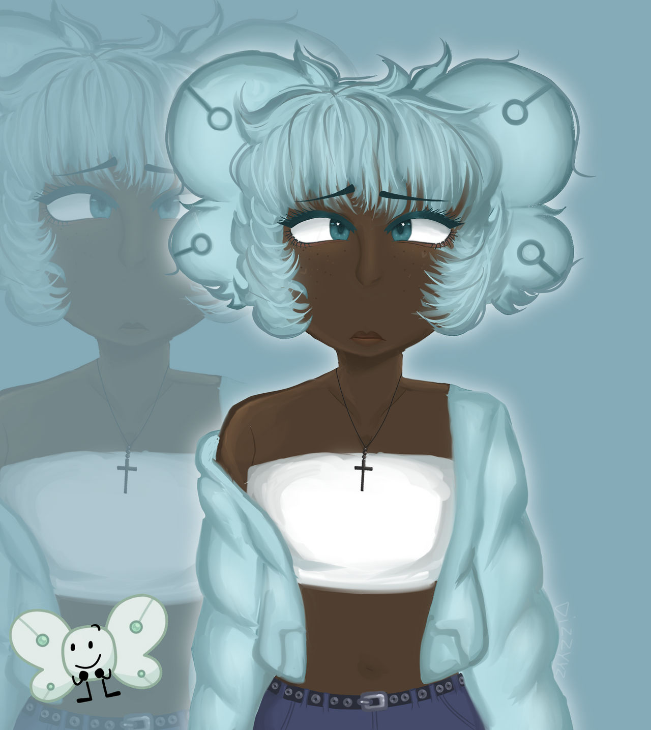 Bot as a human in my style ig by Dizzyyz on DeviantArt
