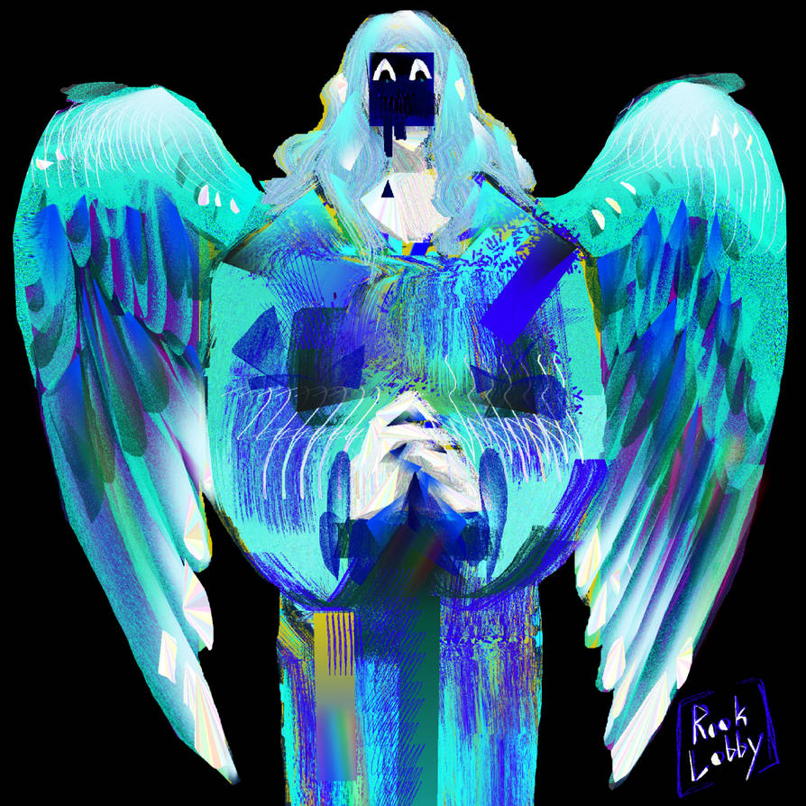angel gabriel - ruler of VHS tapes by DarkRookLobby on DeviantArt