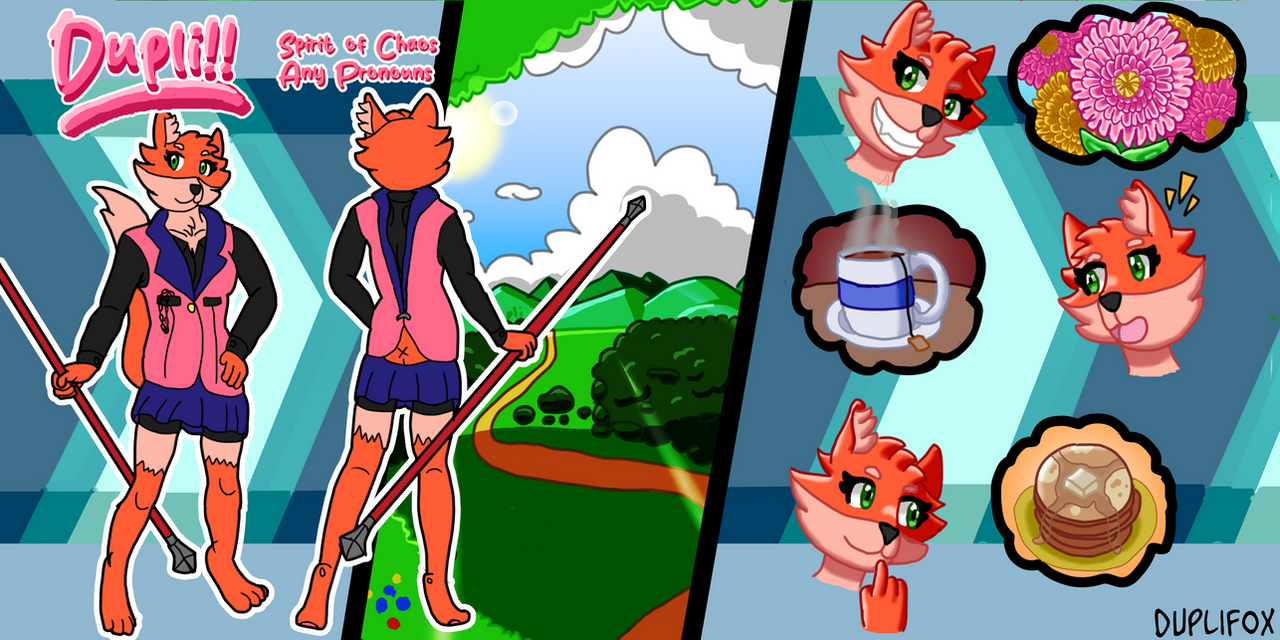 Dupli Dupli Reference Sheet by DupliFox on DeviantArt