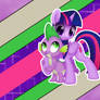 Spike and Twi Wallpaper