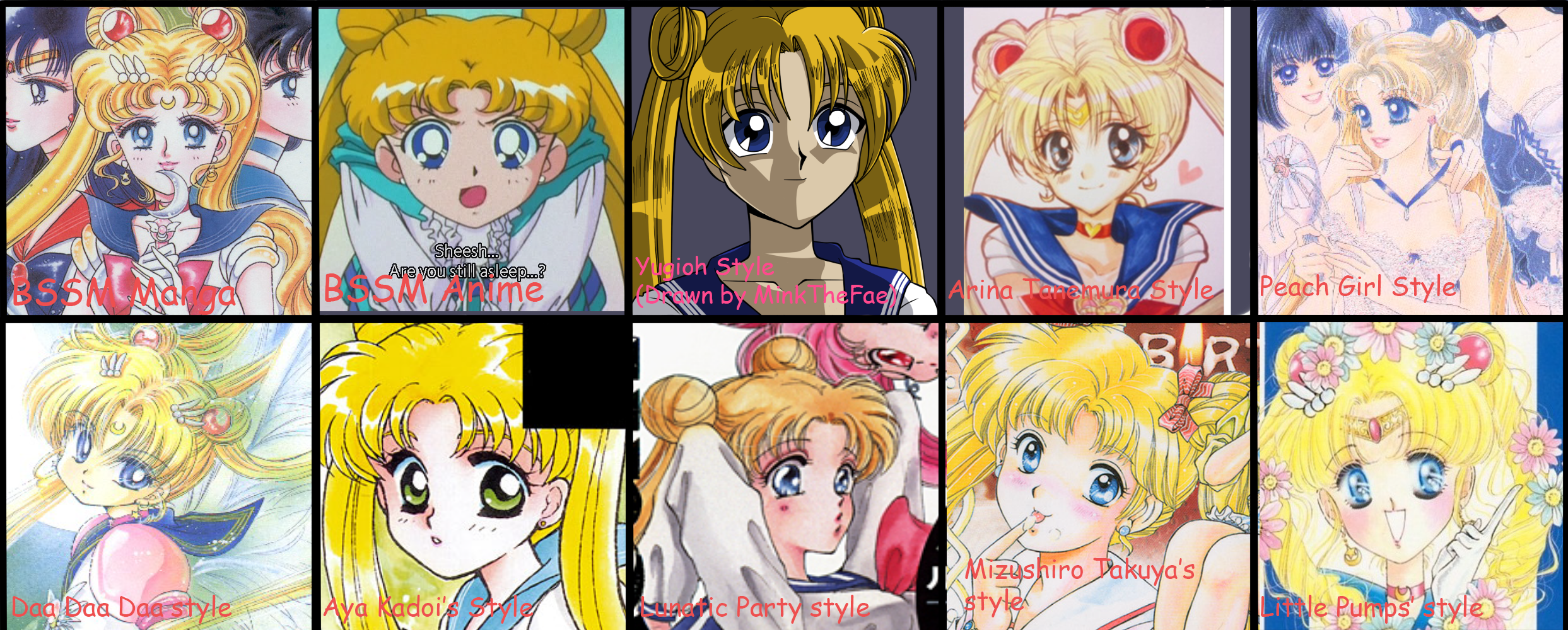 Sailor Moon Styles
