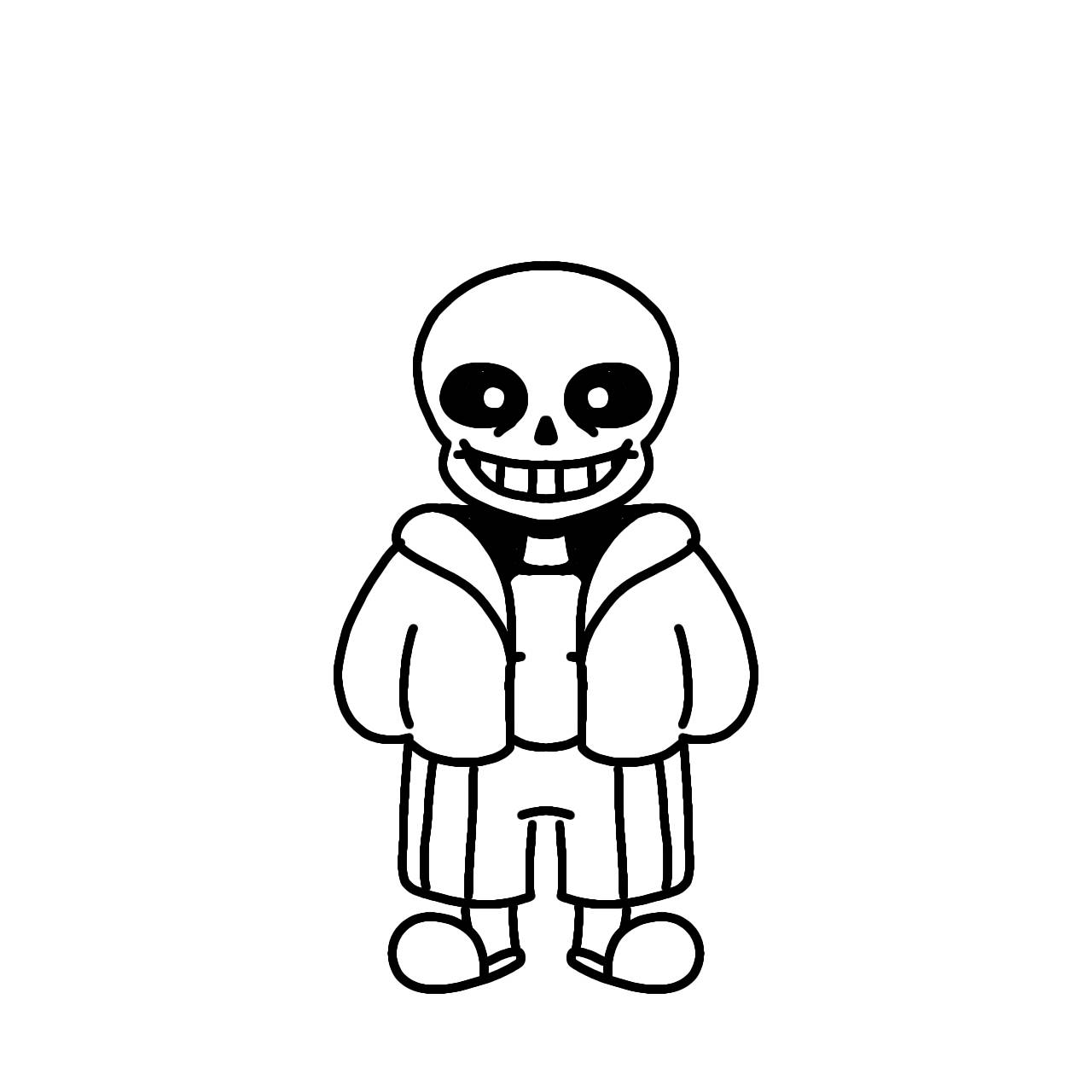 Normal Sans NORMAL LOOKING SANS!!1!1!1 by Servanime on DeviantArt