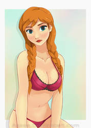 Hey There Anna - Frozen Fan Art