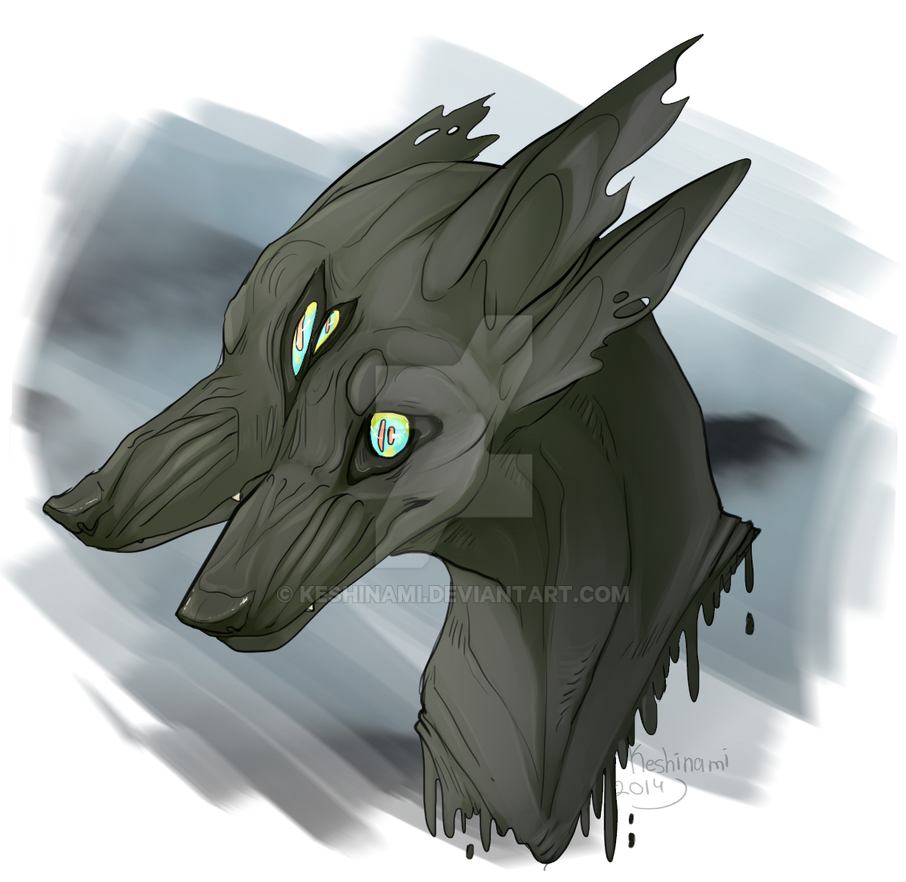 Two heads by Keshinami on DeviantArt